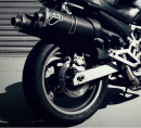 Höga Termignoni kolfiberljuddämpare, Ducati Monster. 96424301C