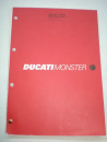 Begagnad verkstadshandbok Ducati Monster 900ie.  91470121L
