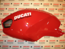 Röd tankkåpa vänster Ducati Monster 696-1100